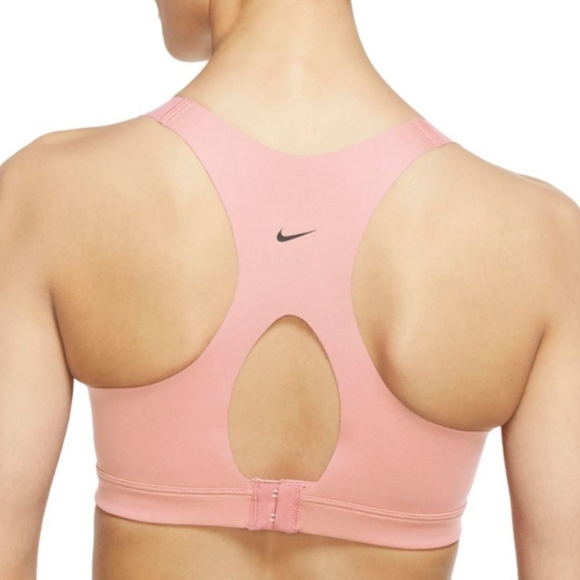 Nike Women's Dri-FIT Alpha Padded Front-Zip High-Support Sports Bra - Picture 2 of 3